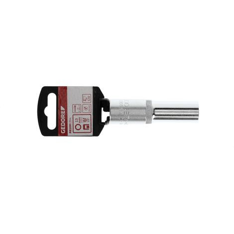 R61001314 Inserto per chiave a bussola 1/2" 6 facce 13 mm Lunghezza 77 mm (1/4)