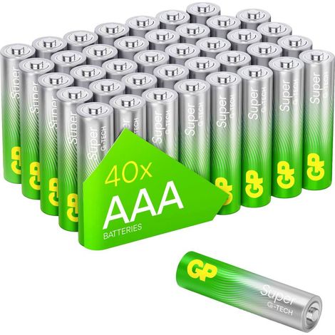 GP Super Batteria Ministilo (AAA) Alcalina/manganese 1.5 V 40 pz. (1/5)