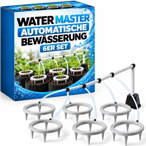 Water Master goutte à goutte irrigazione 6er kit - automatique irrigazione (1/5)