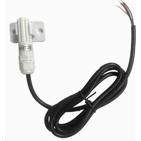 AHT20 Temperatur- und Feuchtigkeitssensor, wasserdichtes Edelstahl-I²C-Modul, digitale I²C-Sonde (1/5)