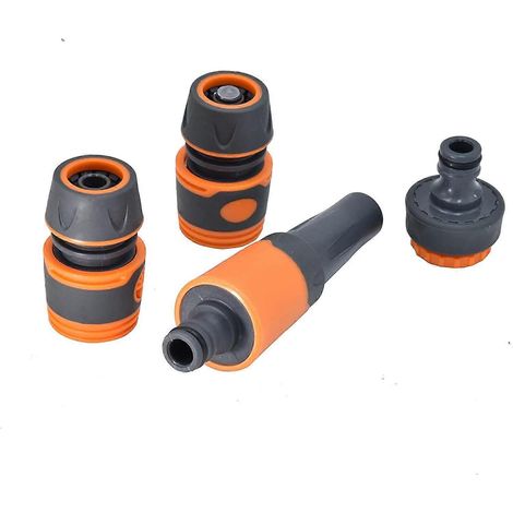 Watering Guns Kit Garden Cleaning Lance Necessary Includes Connectors for Extension 1 Watering Lance, 1 Watering Connector, 1 Watering Aquastop Connec (1/4)