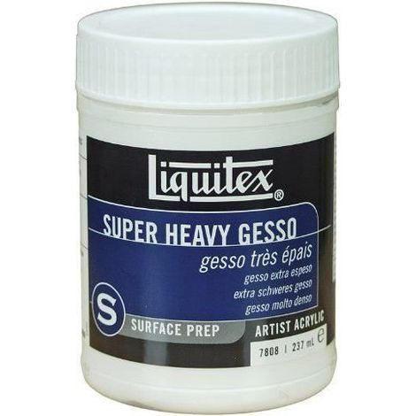 Additif Préparateur de surface - LIQUITEX - Gesso - 237 ml - Blanc - Non vintage