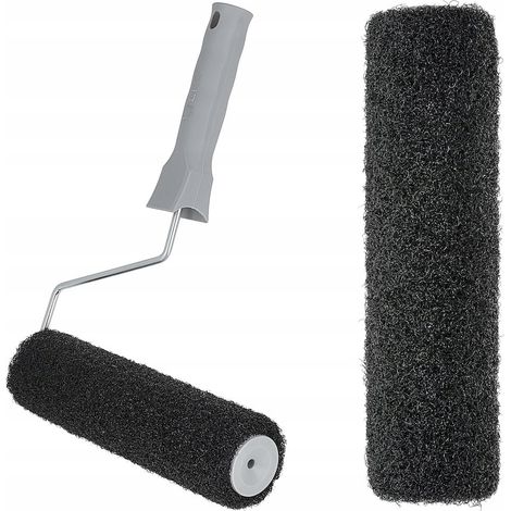 Rullo lisciante con manico 25cm 7cm fi-6mm + ricambio (40) (1/5)