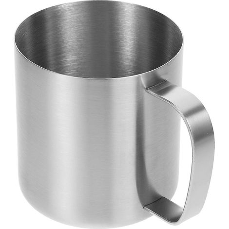 Gobelet de 480 ml en acier inoxydable 304 avec finition étirée et sablée (1/5)