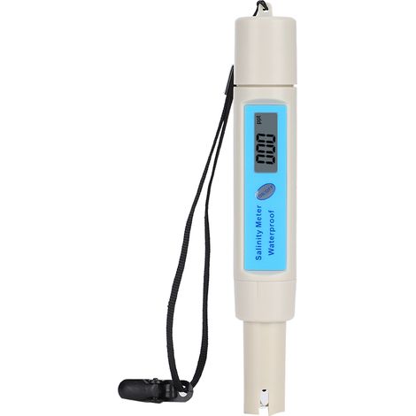 Testeur de salinité à affichage numérique étanche SA-3287TDS/EC/CF (1/5)