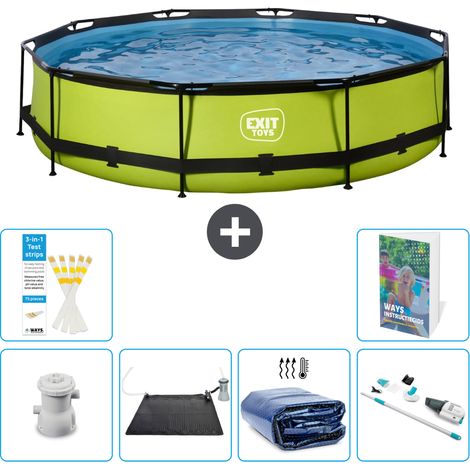 Exit Pool Rund - 360x76 cm - 7-teilig S252