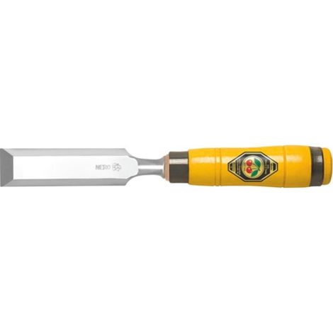 scalpello da falegname B.32mm faggio bianco con manico in acciaio zincato, versione con doppio rivestimento (1/2)