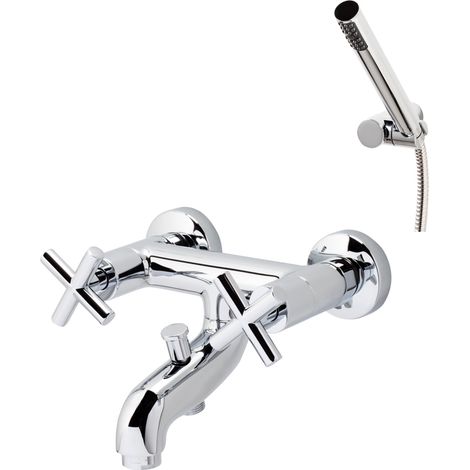 galindo matrix 8241061 grifo baño-ducha bimando cromo-mate (1/2)