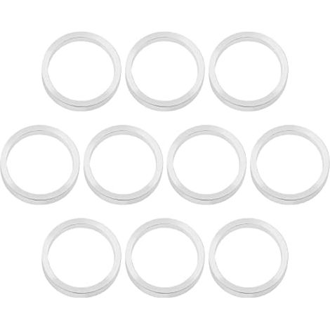 10 pièces entretoises de vis de plateau de vélo en alliage d'aluminium, double couronne vers joint simple, diamètre intérieur 10 mm