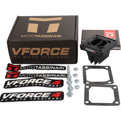 La valve à lamelles V4144 V-Force4 convient aux modèles RX, RXZ, 135, YZ125, RD, YFZ35 et DT175. (1/4)