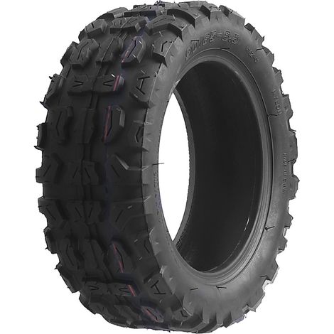 Les pneus tout-terrain sans chambre à air 90/65-6.5 sont adaptés aux trottinettes électriques de 11 pouces. Il s'agit de pneus 90/65-6.5 élargis et épaissis. (1/4)