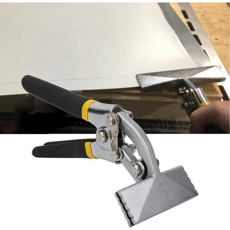 Pince à plier les tôles, outil manuel à plier les tôles, pince à sertir avec poignée antidérapante,20.583.1cm (1/3)