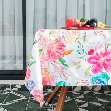 Pink bloom Mantel 150x250 cm (1/5)