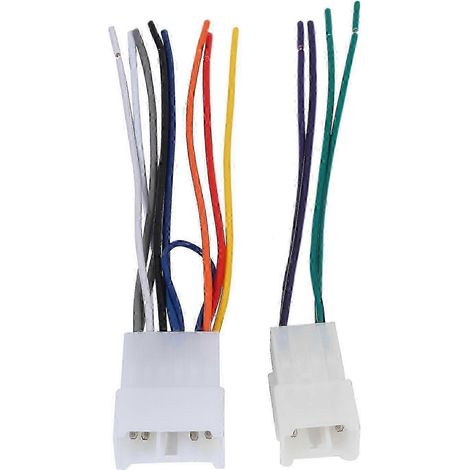 Faisceau de câbles Ta02B pour connecter un autoradio de rechange compatible avec certains véhicules à partir de 1984 (1/5)