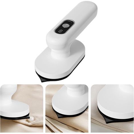 CCYKXA 180° Rotating Steam Iron, Compact Mini Handheld Iron for Clothes, Use