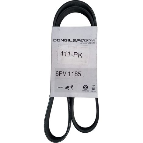 6pk1185 cinghia poly-v alternatore servizi marca dongil superstar (1/4)