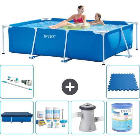 Intex Piscina con struttura Rettangolare - 220x150x60 cm - 7-pezzi  S40047 (1/5)