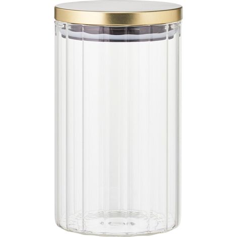 Barattolo per conservazione excellent houseware 1000 ml vetro elegante