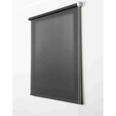 STOR PLANET - ROLL-UP - TENDA A RULLO FILTRANTE TRASLUCIDA COLORE GRIGIO ASFALTO - 140X180cm