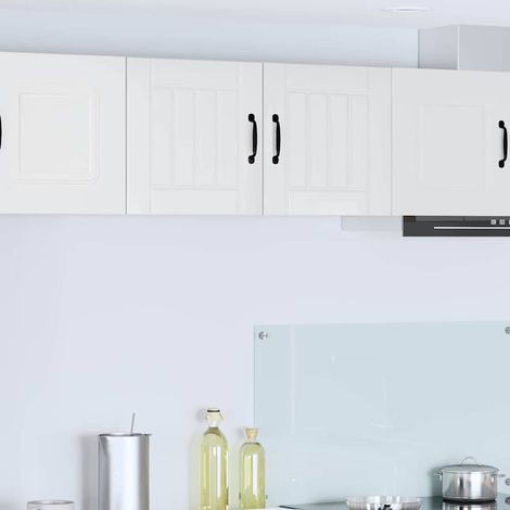 Wall Cabinet LUCCA High Gloss White 40 x 31 x 40 cm vidaXL