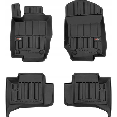 Alfombrillas y felpudos de goma para Mercedes ML W164 2005 - Canales 3D (1/5)