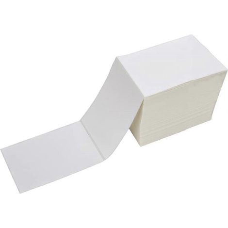350 Blatt Thermotransfer-Barcode-Etiketten, 500 Blatt transparentes, wasserfestes Thermopapier für Kassensysteme, Packung mit 500 Blatt (1/4)