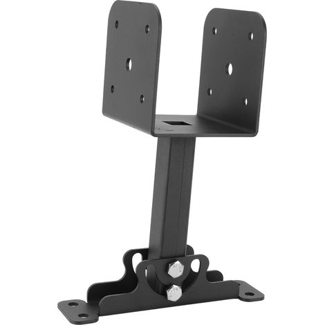 Support de rehausse de toit robuste en acier, polyvalent et antirouille, pour pergola, terrasse ou jardin. (1/5)