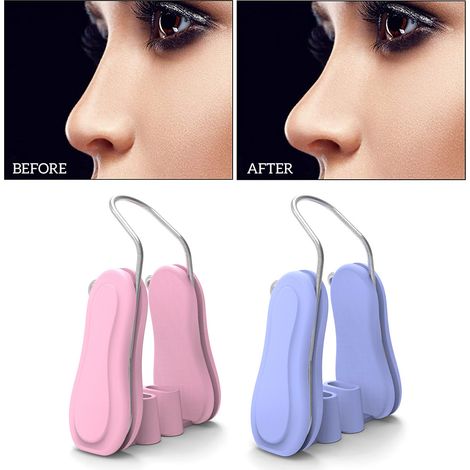 Redresseur de Nez en Silicone Doux - 2 Pièces pour Correction et Lifting Nasal (1/5)
