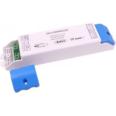 Dimmer DALI LED 4 Canali 12V 24V 4A per Canale Controller Per Striscia Led Mono Colore NL704
