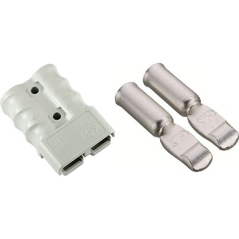 Contact batterie modulaire RS PRO, 2 contacts , 175A, Mâle, 600 V ( Prix pour 1 Kit )