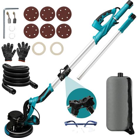 Ponceuse murale, moteur puissant, système d'aspiration intégré, 1250W, 1pcs (1/2)