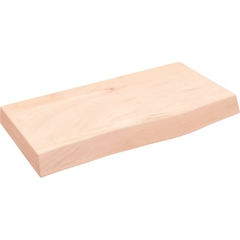Maison Exclusive - Waschtischplatte 60x30x(2-6) cm Massivholz Unb