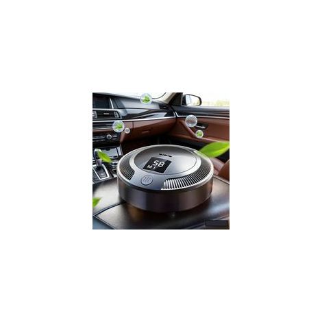 Purificateur d'air de voiture portable sans filtre - Désodorisant de voiture rechargeable - 37 dB - Silencieux et portable - Pour réfrigérateur et armoire à chaussures (1/5)