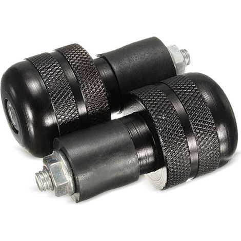 Tappi / massa del manubrio Tourtecs LE6 per moto manubrio universale nero