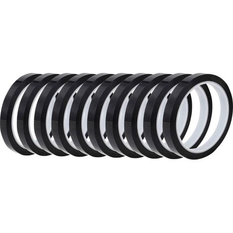 TRU COMPONENTS Nastro adesivo ESD 10 pz. Nero (L x L) 36 m x 10 mm Griglia antistatica (1/3)