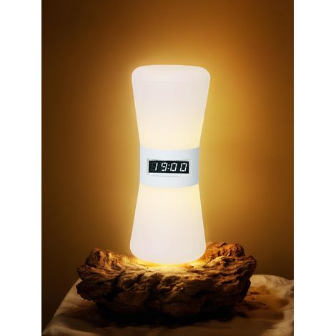 Lampe enfant LED avec minuteur cuisine 1-99 min - Sablier lumineux, lampe de lecture, chevet, bureau et torche pour chambre