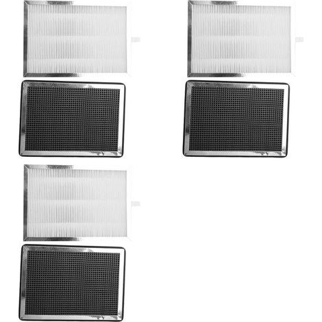 Filtres de Rechange MA-25 H13 HEPA pour Filtre Purificateur D'Air MA-25 6 Pièces Séries Filtres True HEPA (1/2)