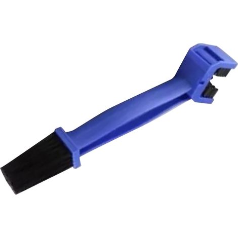 Brosse de nettoyage de chaîne de moto, nettoyage rapide et puissant, 3 côtés, portable, poignée confortable, lave-chaîne pour vélo (1/5)