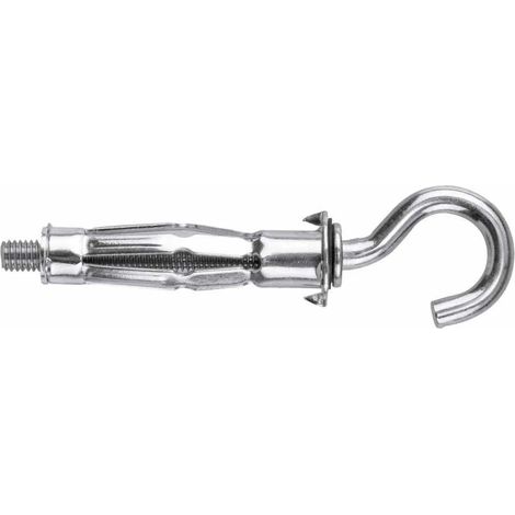 Tasselli metallici ACROBAT M5x52 mm + gancio ad alta tenuta e antirotazione.