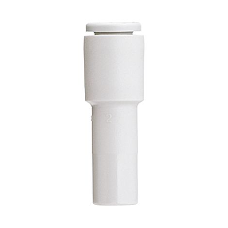 Adaptateur tube à tube droit SMC KQ2 vers Enfichable, 16 mm Enfichable 10 mm
