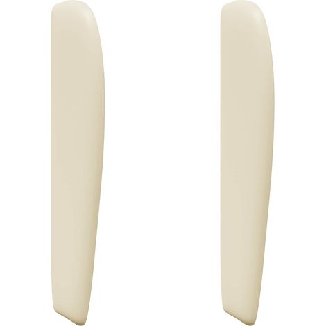 Maison Exclusive - Kopfteil Ohr Creme 80 x 23 x 6 cm PVC