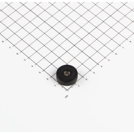 Magna-C Gummiertes Magnetsystem Ø19,5x6,5mm mit konischer Senkung (1/3)