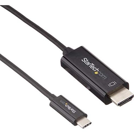 StarTech.com CDP2HD1MBNL USB-C HDMI Adapter Schwarz (1/3)