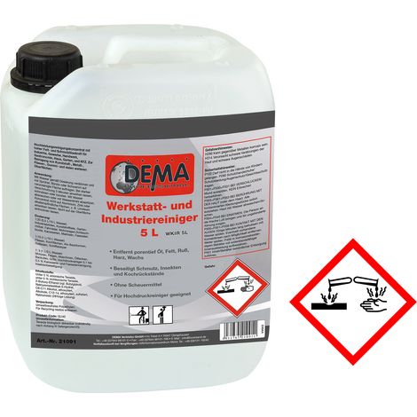 Werkstattreiniger und Industriereiniger Reiniger Reinigungsmittel 5 Liter (1/5)