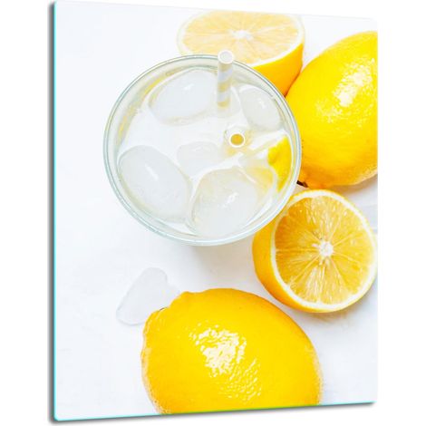 TABLERO DE MESA DE PANEL DE PLACA DE CRISTAL 40x52 LIMÓN (1/5)