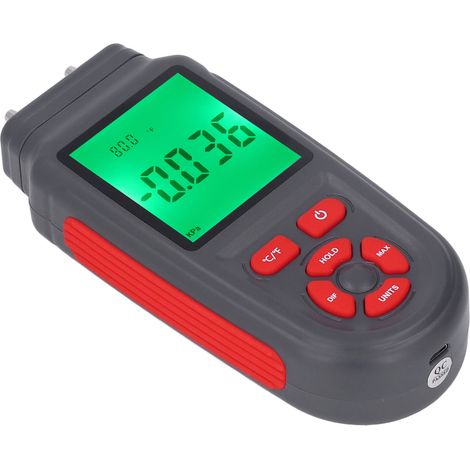 Manomètre numérique portable haute précision avec boîtier ABS et écran HD pour testeur de pression de gaz CVC dans le secteur minier (1/5)