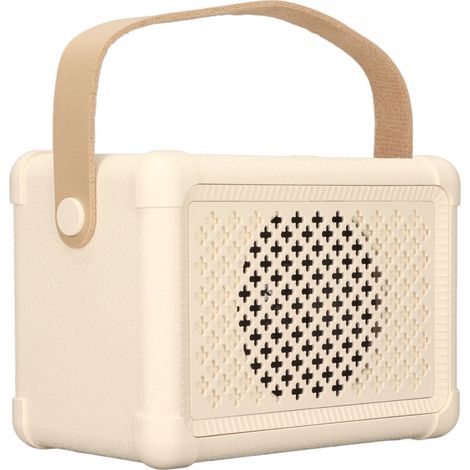 Enceinte Bluetooth rétro portable sans fil, mini enceinte stéréo décorative pour fête sur la plage (1/5)