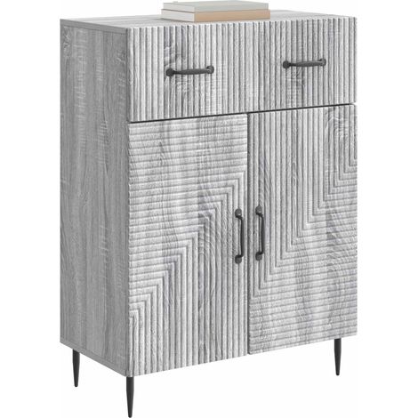 Sideboard/Anrichte/Buffet Graues Sonoma 66 x 34,5 x 89,5 cm Holzwerkstoff LXWW779995 (1/5)