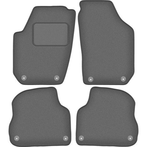 Tappetini auto Graphite per: Skoda Fabia II hatchback, station wagon (2007-2014)