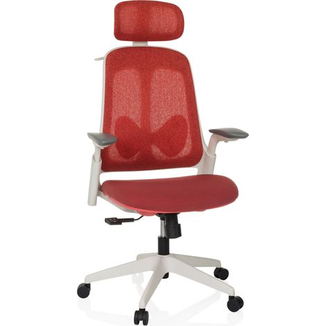 Bürostuhl / Drehstuhl ARCEO WF Stoff rot hjh OFFICE (1/5)